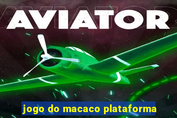 jogo do macaco plataforma